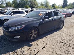 Salvage cars for sale at Portland, OR auction: 2015 KIA Optima LX