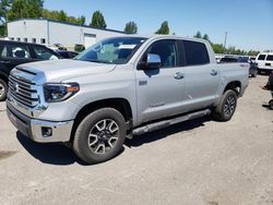 Toyota salvage cars for sale: 2020 Toyota Tundra Crewmax Limited