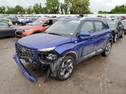 Salvage cars for sale at Bridgeton, MO auction: 2021 Hyundai Venue SEL