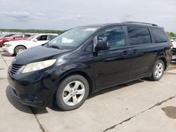 Salvage cars for sale at Grand Prairie, TX auction: 2015 Toyota Sienna LE