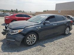 Salvage cars for sale at Mentone, CA auction: 2016 KIA Optima LX