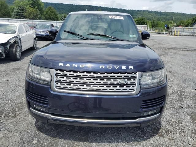 2014 Land Rover Range Rover HSE