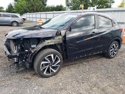 Honda salvage cars for sale: 2019 Honda HR-V Sport