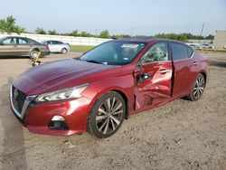 Nissan salvage cars for sale: 2020 Nissan Altima Platinum