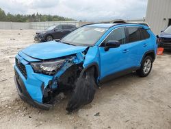 Salvage cars for sale at Franklin, WI auction: 2019 Toyota Rav4 LE