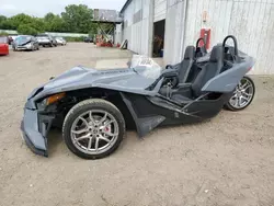 Salvage motorcycles for sale at Davison, MI auction: 2023 Polaris Slingshot SL