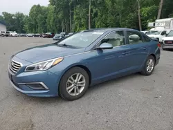 Salvage cars for sale from Copart East Granby, CT: 2016 Hyundai Sonata SE