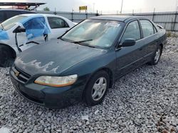 Salvage cars for sale at Cahokia Heights, IL auction: 1999 Honda Accord EX