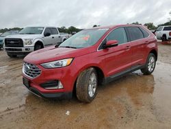 Salvage cars for sale at Theodore, AL auction: 2021 Ford Edge Titanium