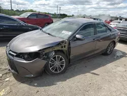 Salvage cars for sale from Copart Indianapolis, IN: 2017 Toyota Camry LE