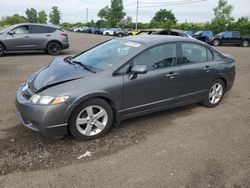 Salvage cars for sale from Copart Montreal Est, QC: 2010 Honda Civic LX-S