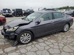 Salvage cars for sale from Copart Indianapolis, IN: 2013 Honda Accord EXL