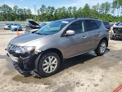 Salvage cars for sale at Harleyville, SC auction: 2012 Nissan Murano S