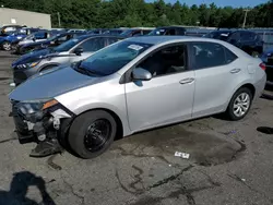 Salvage cars for sale at Exeter, RI auction: 2015 Toyota Corolla L