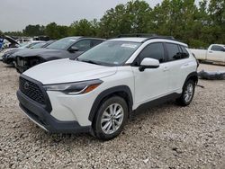 Toyota Corolla cr Vehiculos salvage en venta: 2022 Toyota Corolla Cross LE