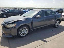 Salvage cars for sale at Grand Prairie, TX auction: 2016 Mazda 6 Sport