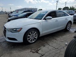 Salvage cars for sale at Chicago Heights, IL auction: 2014 Audi A6 Premium Plus