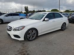 Mercedes-Benz salvage cars for sale: 2014 Mercedes-Benz E 250 Bluetec