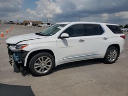 Chevrolet salvage cars for sale: 2019 Chevrolet Traverse High Country