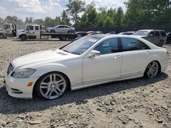 Mercedes-Benz s 550 salvage cars for sale: 2010 Mercedes-Benz S 550