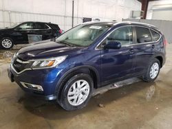 Salvage cars for sale from Copart Avon, MN: 2016 Honda CR-V EXL