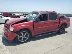 Salvage cars for sale at Grand Prairie, TX auction: 2004 Ford Explorer Sport Trac