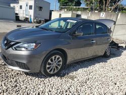 Nissan Sentra s Vehiculos salvage en venta: 2018 Nissan Sentra S