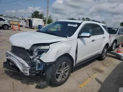 Salvage cars for sale at Pekin, IL auction: 2017 Chevrolet Equinox Premier