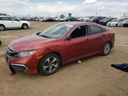 Salvage cars for sale at Brighton, CO auction: 2019 Honda Civic LX