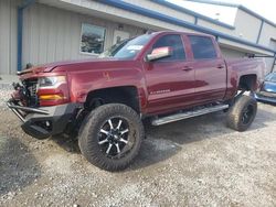 Salvage trucks for sale at Earlington, KY auction: 2017 Chevrolet Silverado K1500 LT