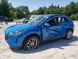 Salvage cars for sale at West Warren, MA auction: 2021 Ford Escape SE