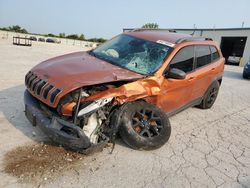 Salvage cars for sale at Kansas City, KS auction: 2014 Jeep Cherokee Trailhawk