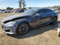 Salvage cars for sale at auction: 2020 Tesla Model S