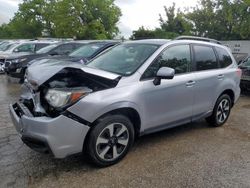 Subaru salvage cars for sale: 2017 Subaru Forester 2.5I Premium