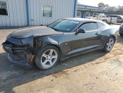 Salvage cars for sale at Tulsa, OK auction: 2017 Chevrolet Camaro LS