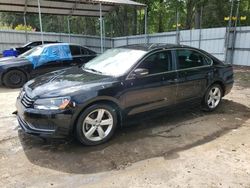 Salvage cars for sale at Austell, GA auction: 2013 Volkswagen Passat SE