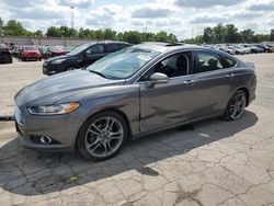 Ford salvage cars for sale: 2014 Ford Fusion Titanium