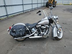 Salvage motorcycles for sale at Windham, ME auction: 2009 Harley-Davidson Flstc