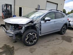 Salvage cars for sale from Copart Woodburn, OR: 2021 Subaru Crosstrek Limited