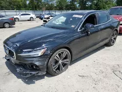 Salvage cars for sale at Hampton, VA auction: 2021 Volvo S60 T6 Inscription