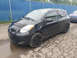 Salvage cars for sale at Moncton, NB auction: 2009 Toyota Yaris