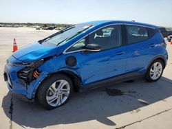 Salvage cars for sale at Grand Prairie, TX auction: 2023 Chevrolet Bolt EV 1LT