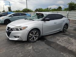 Nissan salvage cars for sale: 2016 Nissan Maxima 3.5S