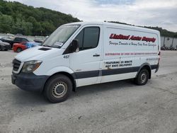 Salvage cars for sale from Copart Ellwood City, PA: 2015 Mercedes-Benz Sprinter 2500