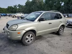 Salvage cars for sale at Orlando, FL auction: 2007 Hyundai Tucson GLS