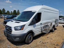 Salvage trucks for sale at Bridgeton, MO auction: 2020 Ford Transit T-350