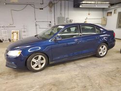 Salvage cars for sale from Copart Wheeling, IL: 2012 Volkswagen Jetta TDI