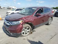 Salvage cars for sale at Grand Prairie, TX auction: 2018 Honda CR-V EXL