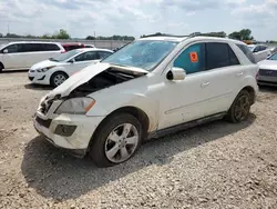 2010 Mercedes-Benz ML 350 4matic en venta en Kansas City, KS