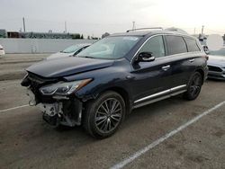 Salvage cars for sale at Van Nuys, CA auction: 2018 Infiniti QX60